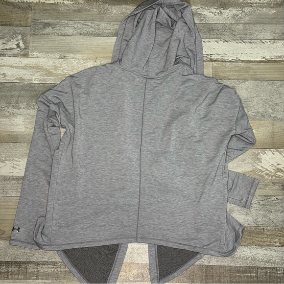 Under Armour Gray Open Cardigan Wrap - Small - Picture 10 of 11